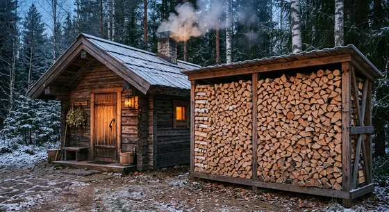 Укладка дров в Речицах, проспект Складская, 44